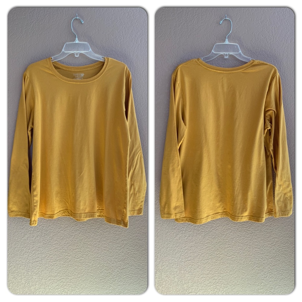 Mustard Long Sleeve Tee